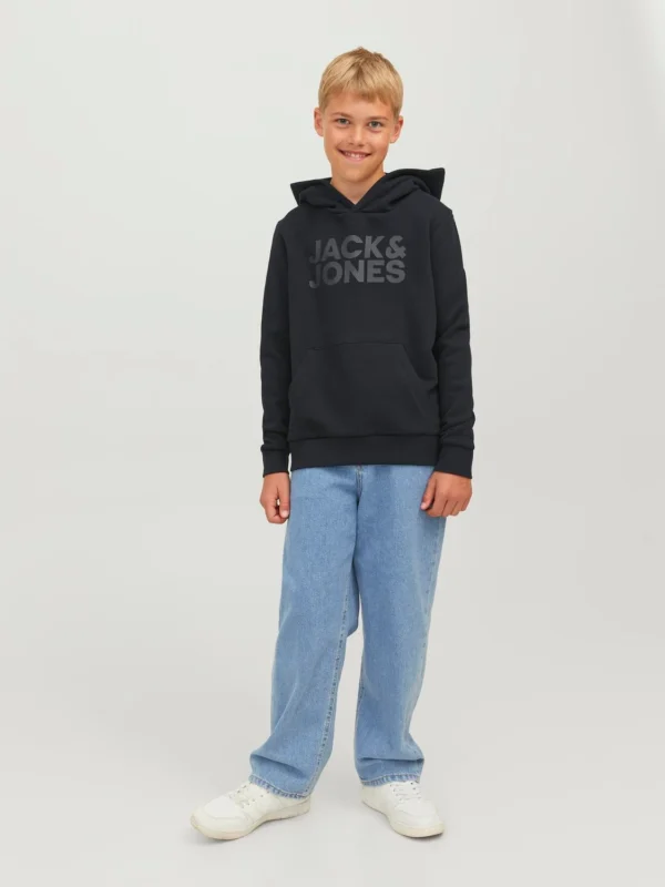 JACK & JONES jjecorp logo sweat hood noos jnr Enfant 12152841 – Image 5