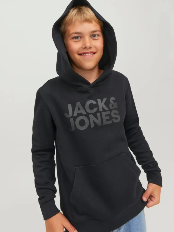 JACK & JONES jjecorp logo sweat hood noos jnr Enfant 12152841 – Image 2