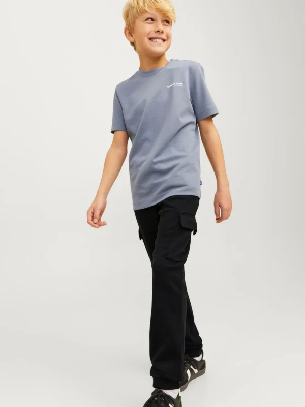 JACK & JONES jpstgordon jjbradley sweat cargo pan jnr Enfant 12254214-black – Image 7